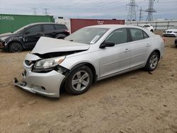 Salvage cars for sale at Elgin, IL auction: 2015 Chevrolet Malibu LS