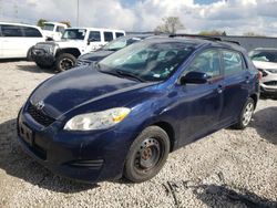 Salvage cars for sale from Copart Franklin, WI: 2010 Toyota Corolla Matrix