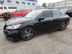 Salvage cars for sale at Albuquerque, NM auction: 2017 Honda Accord Sport