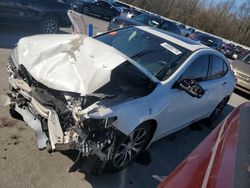 Salvage cars for sale at Glassboro, NJ auction: 2015 Acura TLX Tech