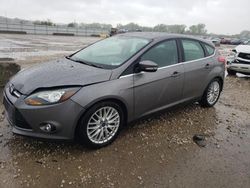 Salvage cars for sale at Kansas City, KS auction: 2014 Ford Focus Titanium