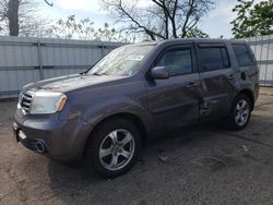 Salvage cars for sale from Copart West Mifflin, PA: 2015 Honda Pilot EX