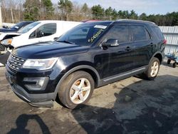 Salvage cars for sale at Exeter, RI auction: 2016 Ford Explorer XLT