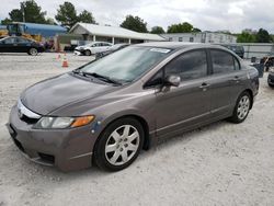 Honda salvage cars for sale: 2010 Honda Civic LX