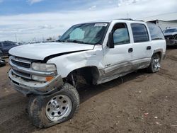 Salvage cars for sale at Brighton, CO auction: 2000 Chevrolet Suburban K1500