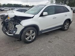 Salvage cars for sale from Copart Dunn, NC: 2012 KIA Sorento EX