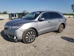 Acura mdx Technology Vehiculos salvage en venta: 2016 Acura MDX Technology