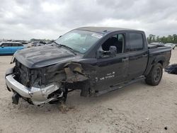 Salvage cars for sale from Copart Houston, TX: 2010 Nissan Titan XE