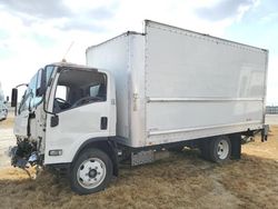 Salvage trucks for sale at Fresno, CA auction: 2015 Isuzu NPR HD