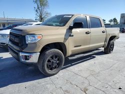 Salvage cars for sale from Copart Tulsa, OK: 2017 Toyota Tundra Crewmax SR5
