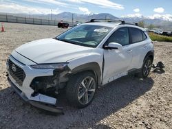 Salvage cars for sale at Magna, UT auction: 2021 Hyundai Kona Limited