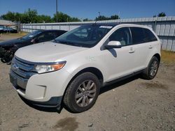 Salvage cars for sale at Sacramento, CA auction: 2013 Ford Edge SEL