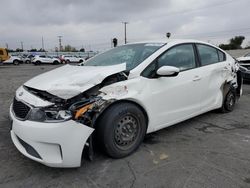 KIA Forte lx salvage cars for sale: 2017 KIA Forte LX