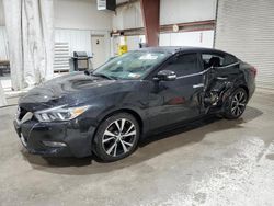 Salvage cars for sale from Copart Leroy, NY: 2018 Nissan Maxima 3.5S