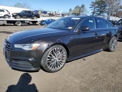 Salvage cars for sale from Copart New Britain, CT: 2016 Audi A6 Premium Plus
