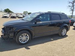 Salvage cars for sale from Copart San Martin, CA: 2017 Dodge Journey SXT