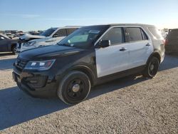 Salvage cars for sale at San Antonio, TX auction: 2019 Ford Explorer Police Interceptor