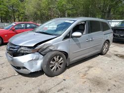 Vehiculos salvage en venta de Copart Austell, GA: 2016 Honda Odyssey EXL