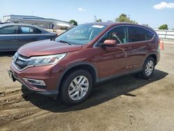 Salvage cars for sale from Copart San Diego, CA: 2016 Honda CR-V EX