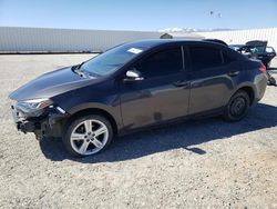 Toyota Corolla l salvage cars for sale: 2017 Toyota Corolla L