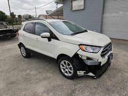 Ford Ecosport salvage cars for sale: 2021 Ford Ecosport SE