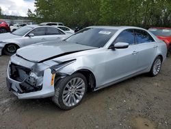 Salvage cars for sale from Copart Arlington, WA: 2017 Cadillac CTS Luxury