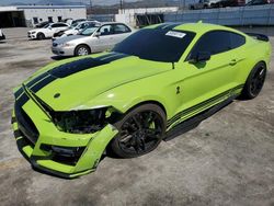 Ford Mustang Shelby gt500 salvage cars for sale: 2020 Ford Mustang Shelby GT500