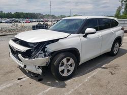 Toyota Highlander salvage cars for sale: 2022 Toyota Highlander L