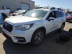 Salvage cars for sale from Copart Woodburn, OR: 2019 Subaru Ascent Touring