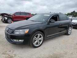 Salvage cars for sale at Houston, TX auction: 2013 Volkswagen Passat SEL