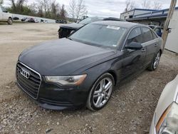 Salvage cars for sale at Cahokia Heights, IL auction: 2014 Audi A6 Premium Plus