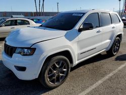Salvage cars for sale at Van Nuys, CA auction: 2021 Jeep Grand Cherokee Limited