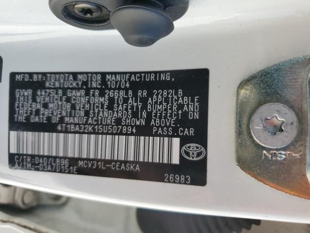 2005 Toyota Camry SE