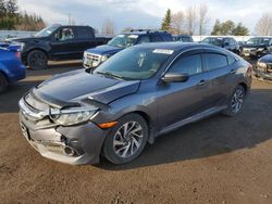 Salvage cars for sale from Copart Bowmanville, ON: 2016 Honda Civic EX