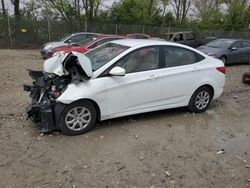 Salvage cars for sale at Cicero, IN auction: 2014 Hyundai Accent GLS