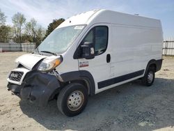 Salvage cars for sale at Mebane, NC auction: 2019 Dodge RAM Promaster 1500 1500 High