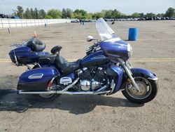 Salvage motorcycles for sale at Pennsburg, PA auction: 2007 Yamaha XVZ13 TF