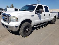 Salvage cars for sale at Hayward, CA auction: 2005 Ford F250 Super Duty