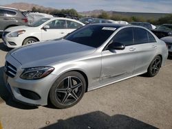 Vehiculos salvage en venta de Copart Las Vegas, NV: 2018 Mercedes-Benz C 300 4matic