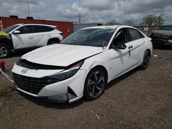 Salvage cars for sale from Copart Homestead, FL: 2023 Hyundai Elantra Limited