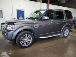 Land Rover Vehiculos salvage en venta: 2015 Land Rover LR4 HSE Luxury