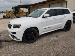 Salvage cars for sale at Temple, TX auction: 2016 Jeep Grand Cherokee Overland