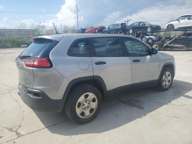 2016 Jeep Cherokee Sport