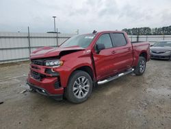 Salvage cars for sale at Lumberton, NC auction: 2021 Chevrolet Silverado K1500 RST