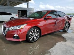 Salvage cars for sale from Copart West Palm Beach, FL: 2019 Nissan Altima Platinum