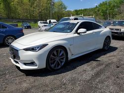 Salvage cars for sale at Finksburg, MD auction: 2018 Infiniti Q60 RED Sport 400