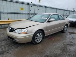 Salvage cars for sale at Dyer, IN auction: 2001 Acura 3.2CL