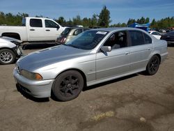 BMW salvage cars for sale: 2002 BMW 530 I Automatic