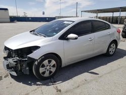 Salvage cars for sale from Copart Anthony, TX: 2016 KIA Forte LX