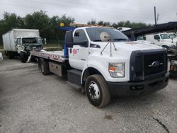 Salvage trucks for sale at West Palm Beach, FL auction: 2018 Ford F650 Super Duty